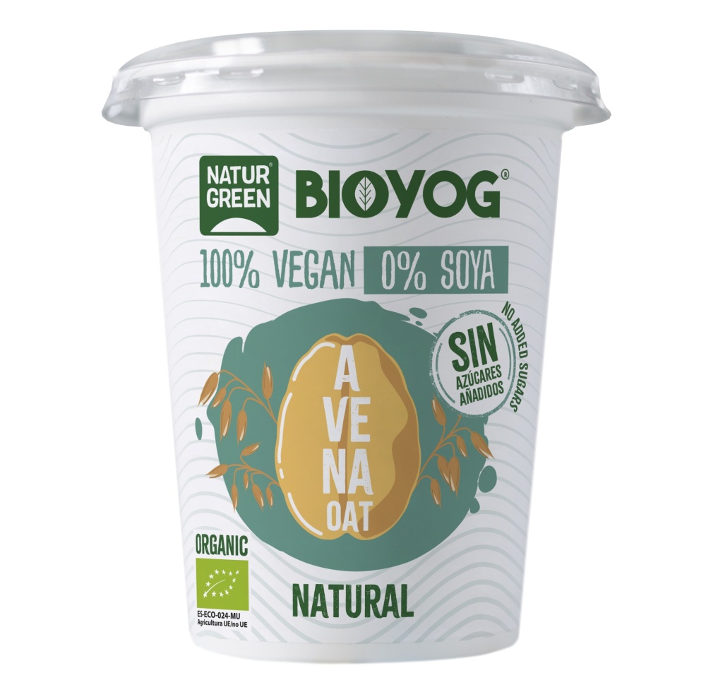 NATURGREEN BIOYOG AVENA NATURAL BIO 400gr