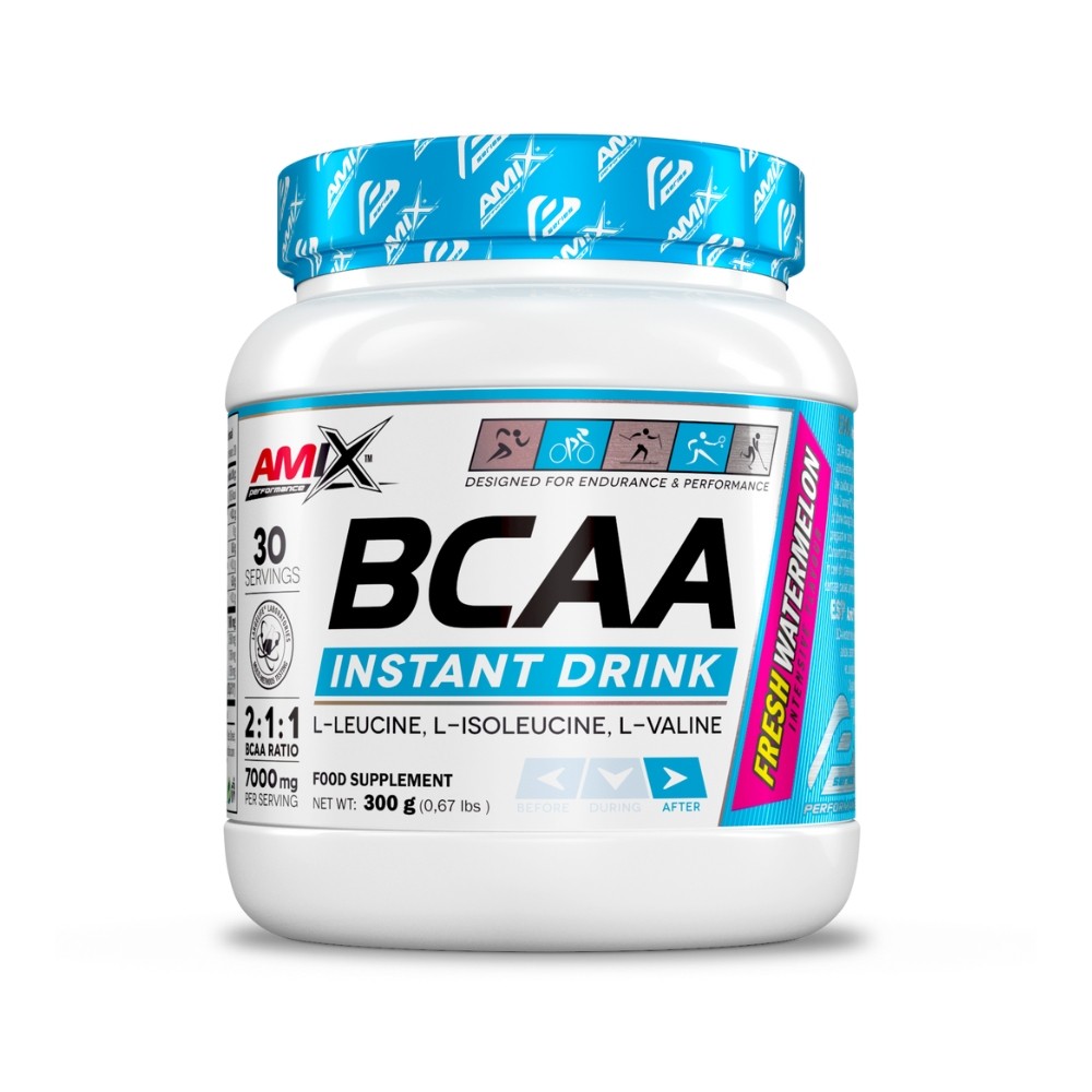 AMIX PERFORMANCE BCAA INSTANT 300GR FRUTAS B.