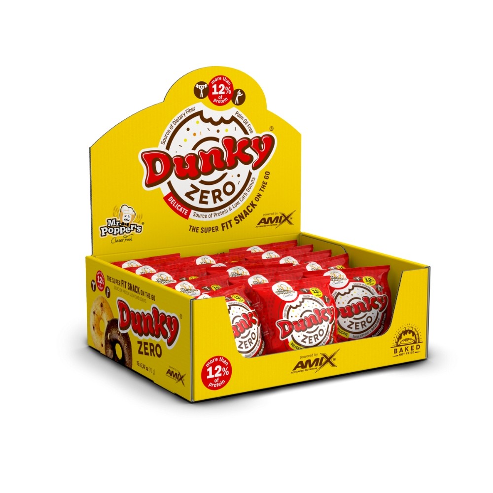 AMIX MR.POPPER DUNKY 15X70GR BLACK COOKIE SPECULOS
