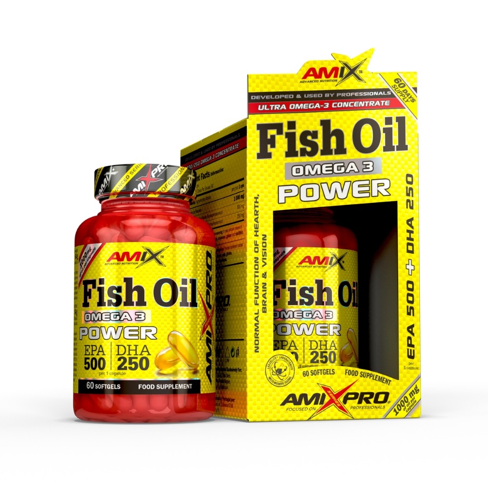 AMIX PRO FISH OIL OMEGA 3 POWER 60 cap.