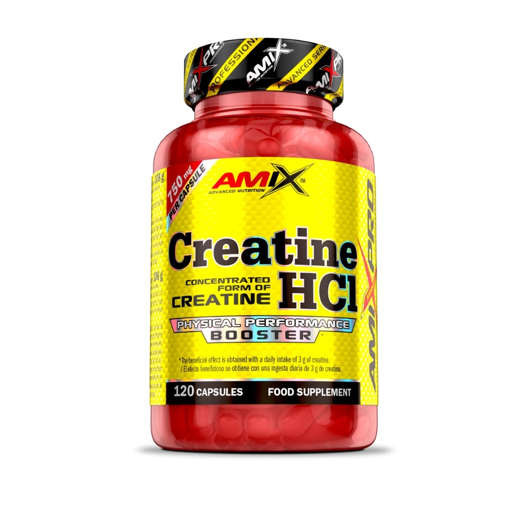 AMIX PRO CREATINE HCI 120CAP