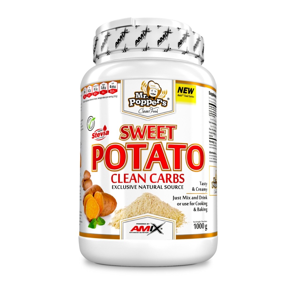 AMIX MR.POPPER SWEET POTATO 1KG CHOCO BLANCO