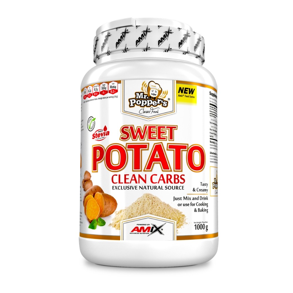 AMIX MR.POPPER SWEET POTATO 1KG CHOCO BLANCO