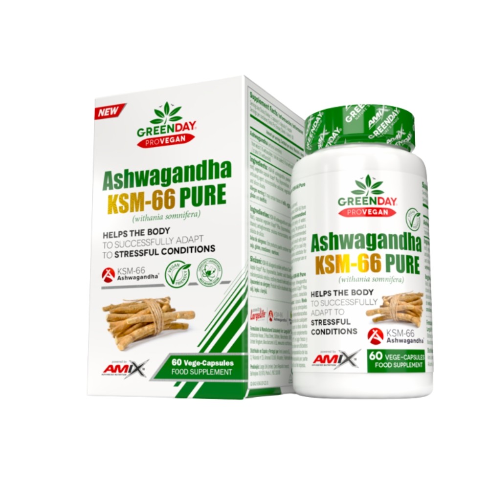 AMIX GREENDAY ASHWAGANDHA KSM-66 PURE 60CAP