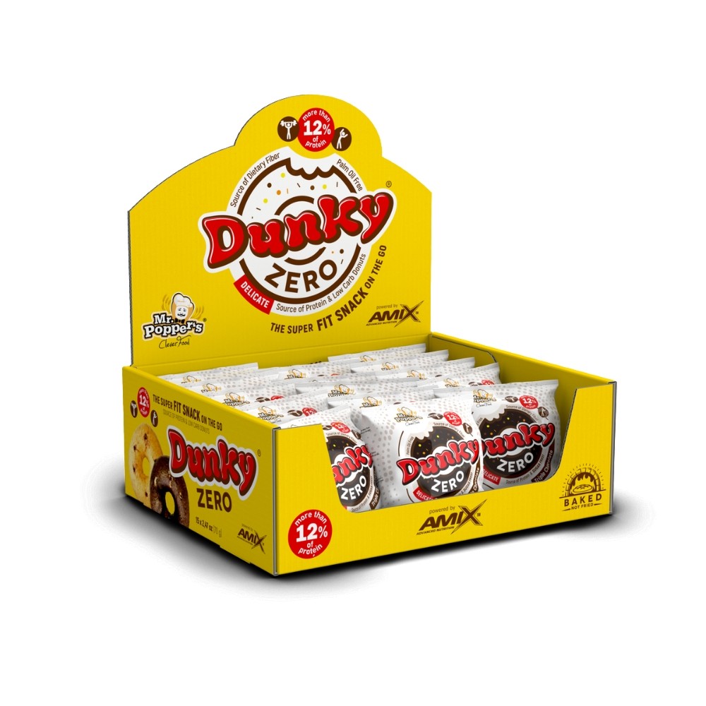 AMIX MR.POPPER DUNKY 15X70GR TRIPLE CHOCOLATE