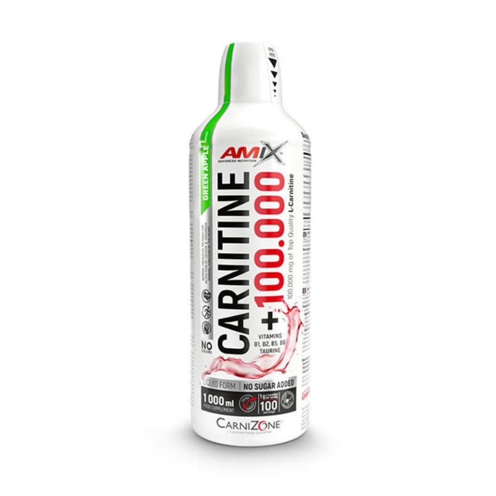 AMIX CARNITINE 100.000MG 1L MANZANA VERDE