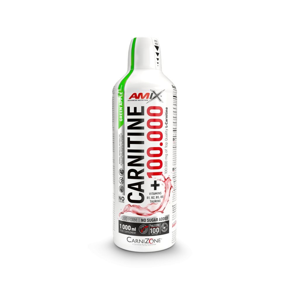 AMIX CARNITINE 100.000MG 1L MANZANA VERDE