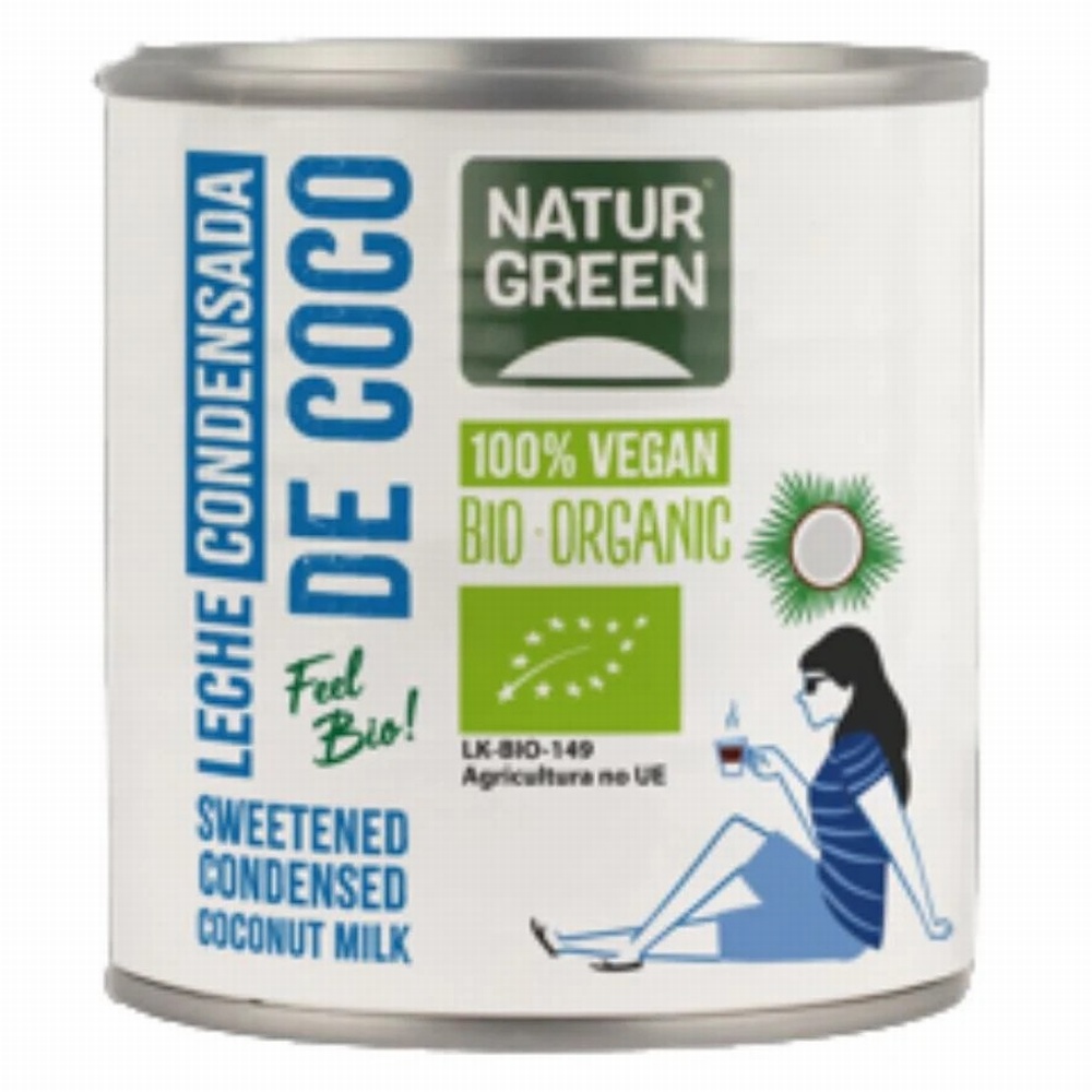 NATURGREEN LECHE CONDENSADA DE COCO Bio 210g