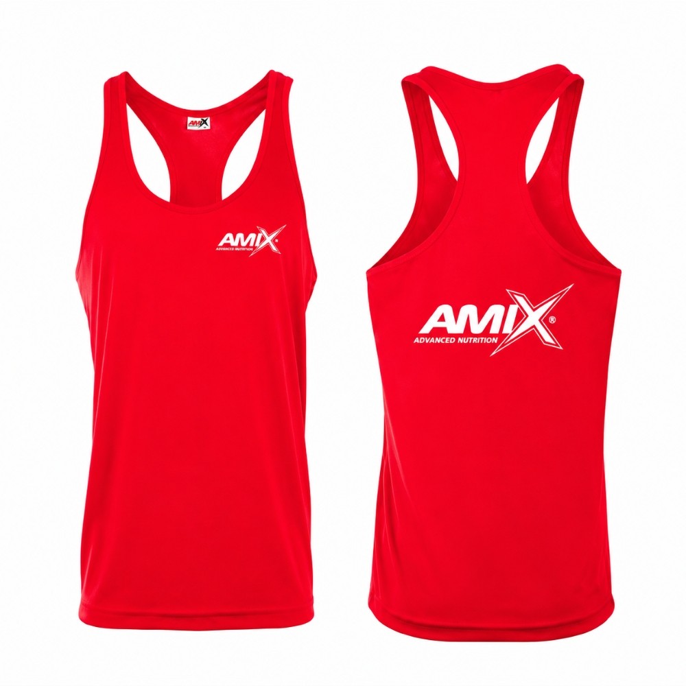 AMIX CAMISETA TIRANTES ROJA TALLA-S