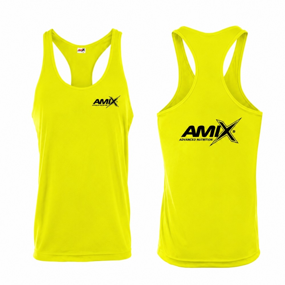 AMIX CAMISETA TIRANTES AMARILLA (XL)