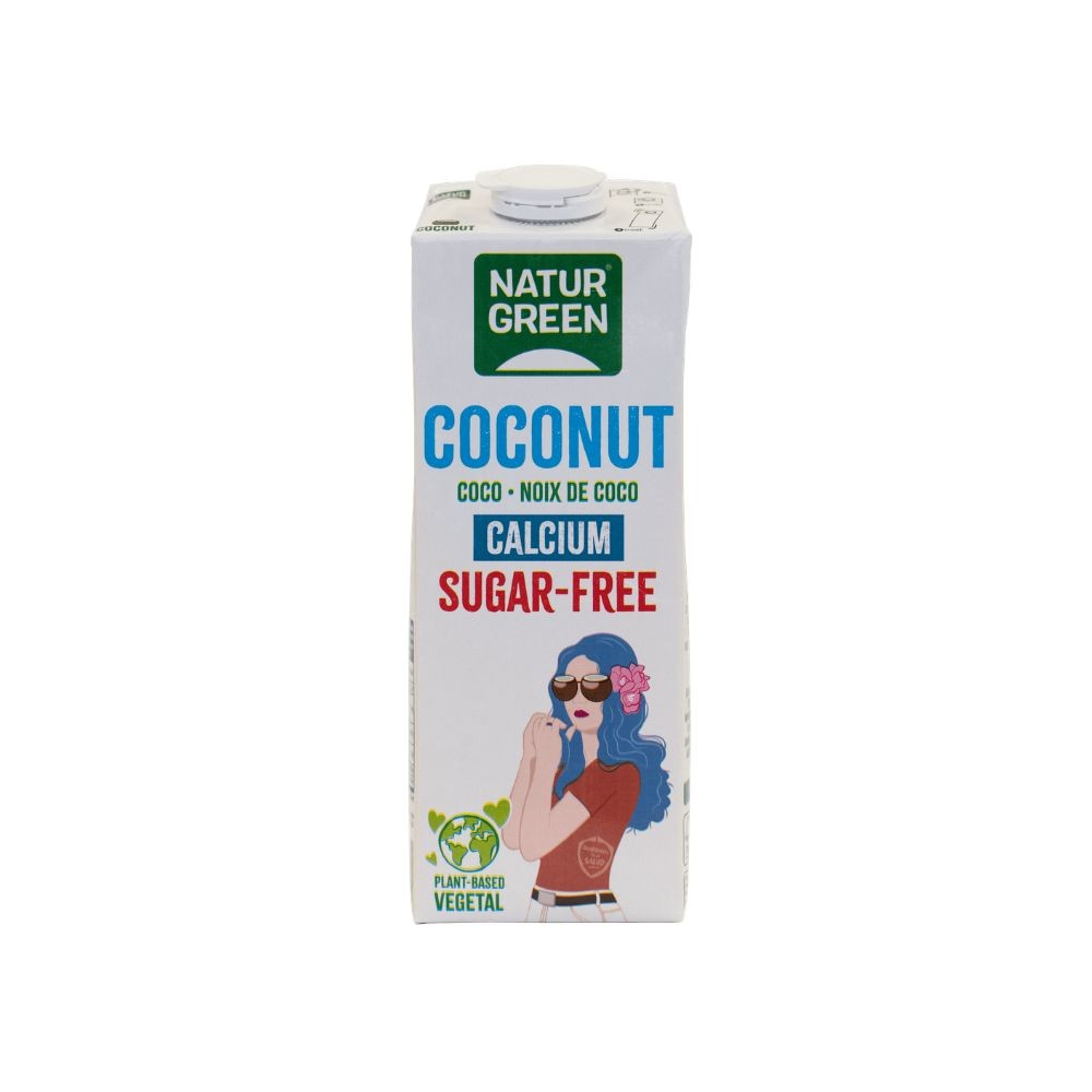 NATURGREEN BEBIDA COCO S/A CALCIO 1L
