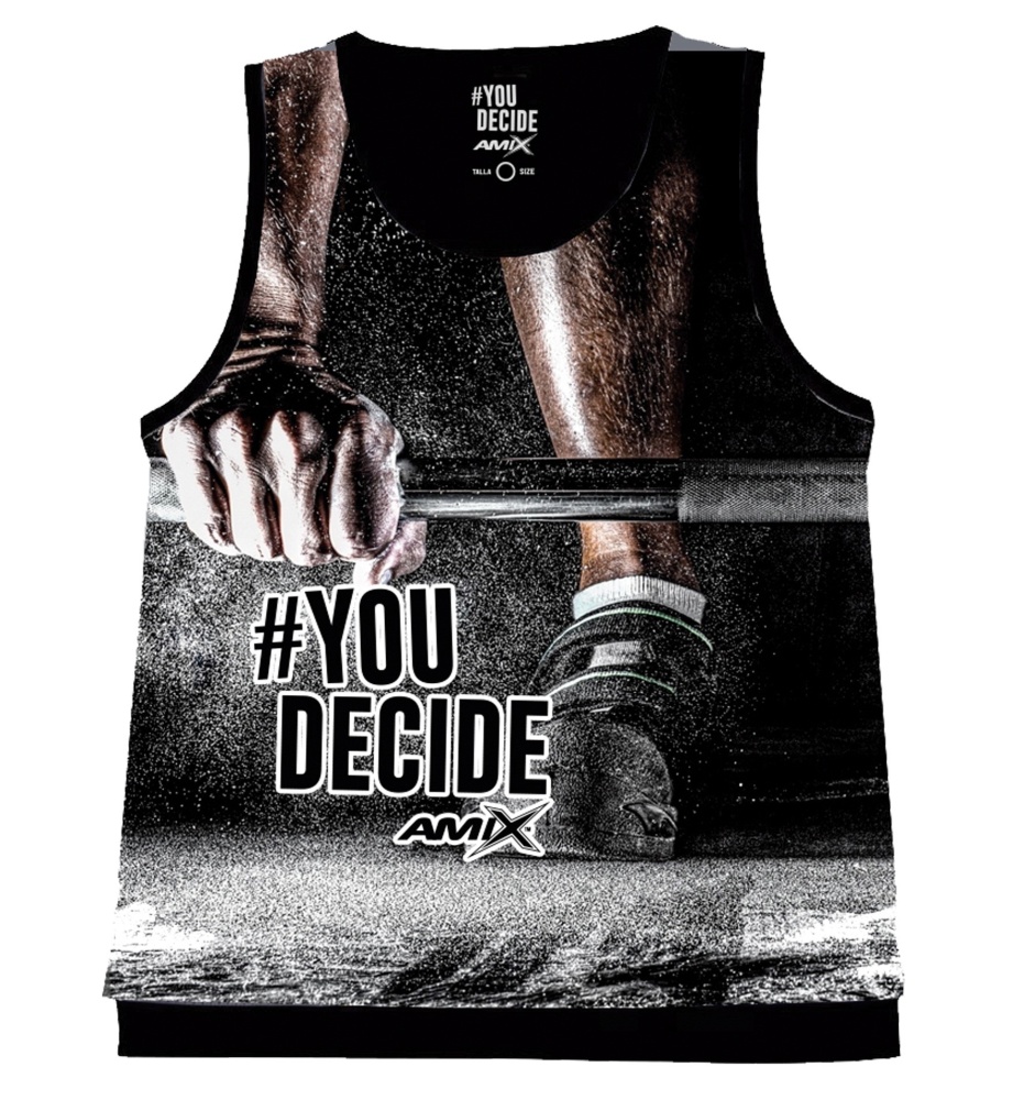 AMIX CAMISETA HOMBRE YOU DECIDE PESAS (M)