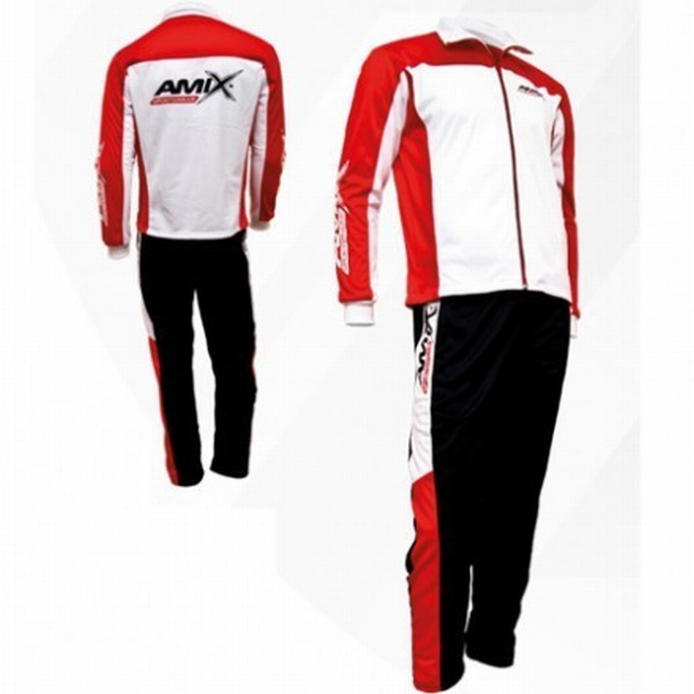 AMIX CHANDAL HOMBRE SPORTW.COLOR NEGRO ROJO T-L
