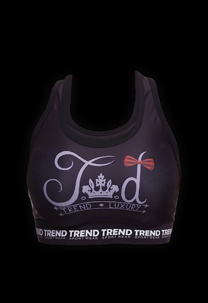 AMIX TOP TREND FITNESS LAZO NEGRO TALLA-XS