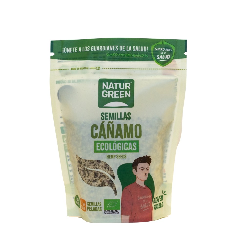NATURGREEN SEMILLA CAÑAMO BIO.200GR.