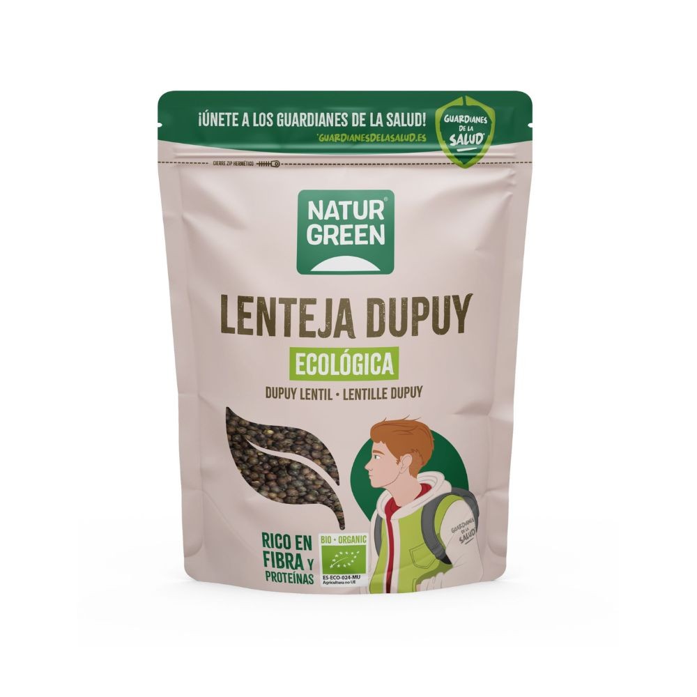 NATURGREEN LENTEJAS DUPUY BIO. 500GR.