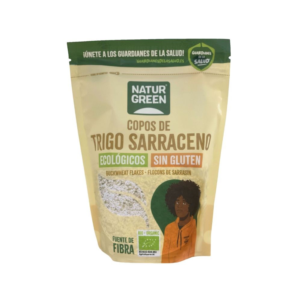 NATURGREEN COPOS TRIGO SARRACENO BIO. 250GR