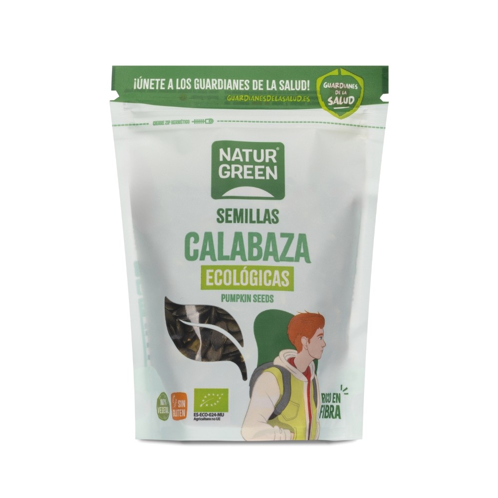 NATURGREEN SEMILLA CALABAZA BIO. 225GR.
