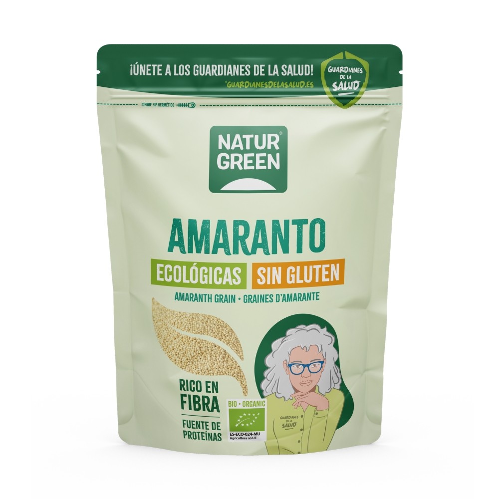 NATURGREEN AMARANTO GRANO BIO. 450GR.