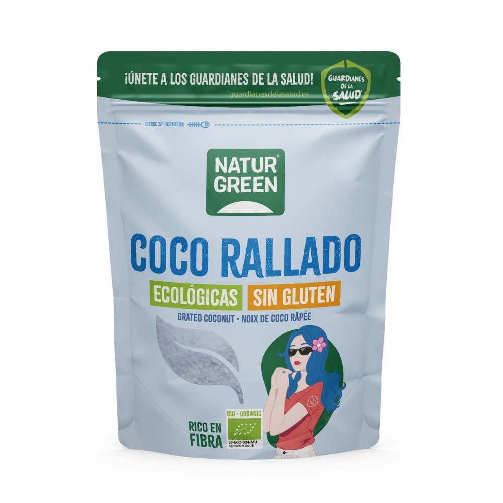 NATURGREEN COCO RALLADO BIO. 125GR.