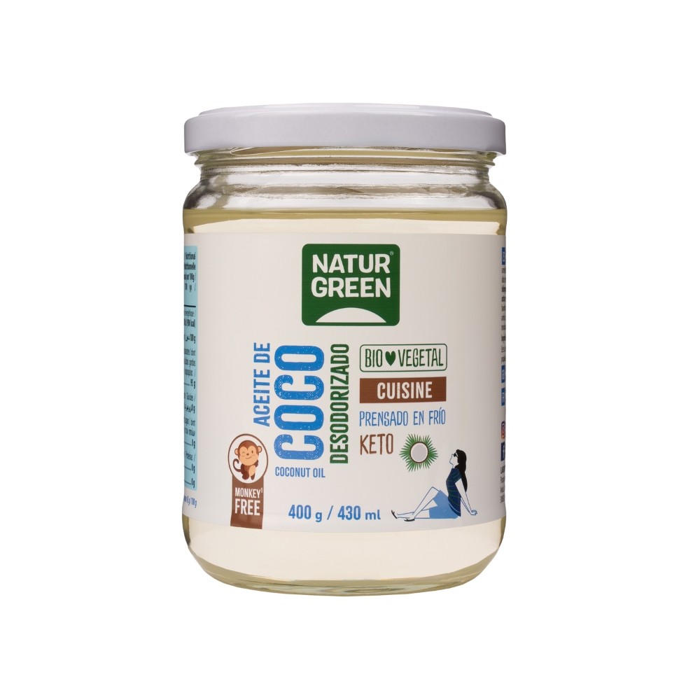 NATURGREEN GRASA DE COCO CUISINE SUAVE 400GR