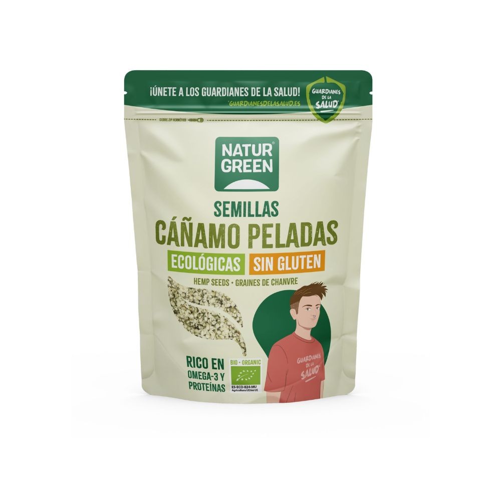 NATURGREEN SEMILLA CAÑAMO BIO.400GR.