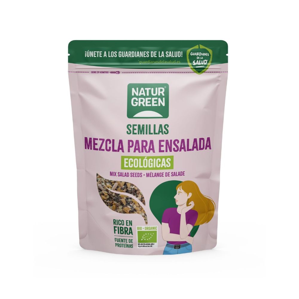 NATURGREEN MEZCLA 6 SEMILLAS ENSALADA Bio 450g