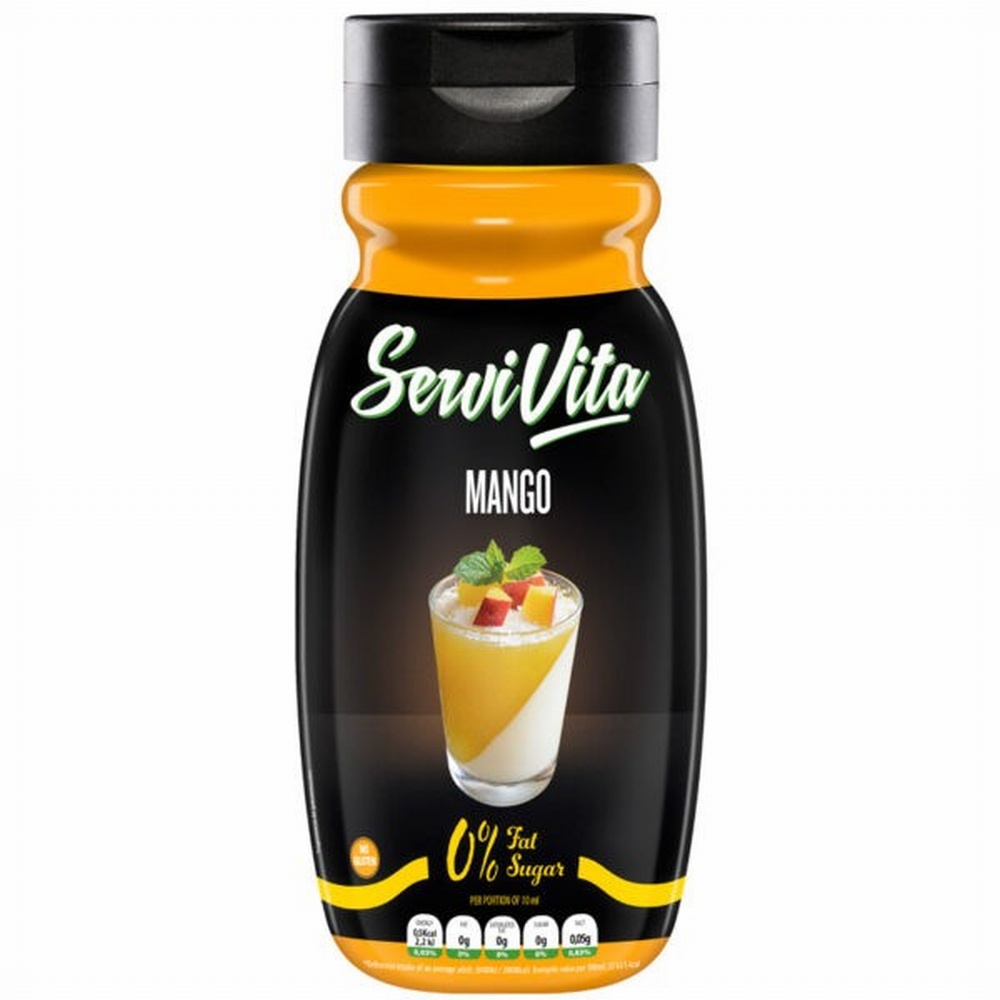 SERVIVITA SALSA DULCE ZERO 320ML MANGO
