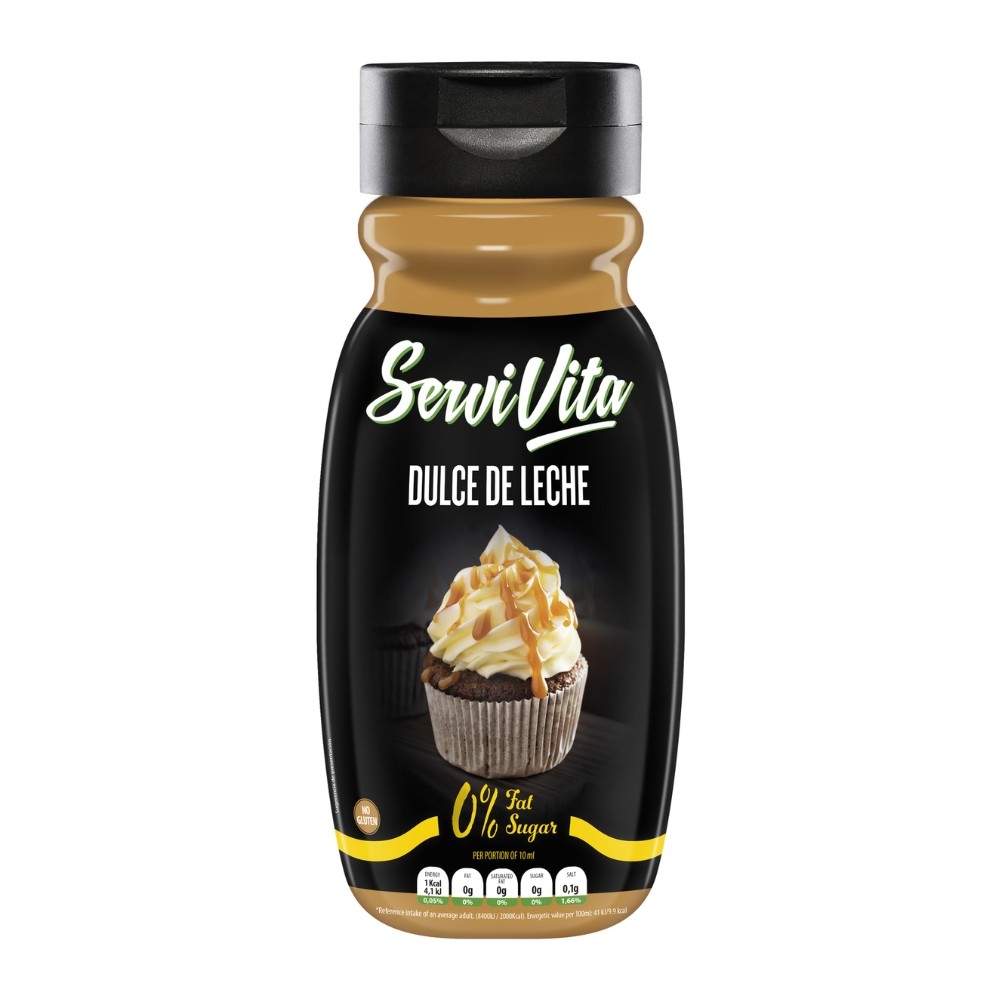 SERVIVITA SALSA DULCE ZERO 320ML DULCE DE LECHE