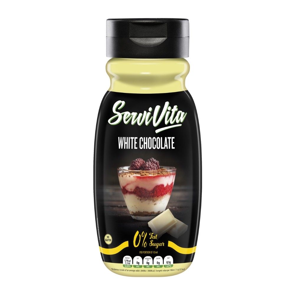 SERVIVITA SALSA DULCE ZERO 320ML CHOCO BLANCO