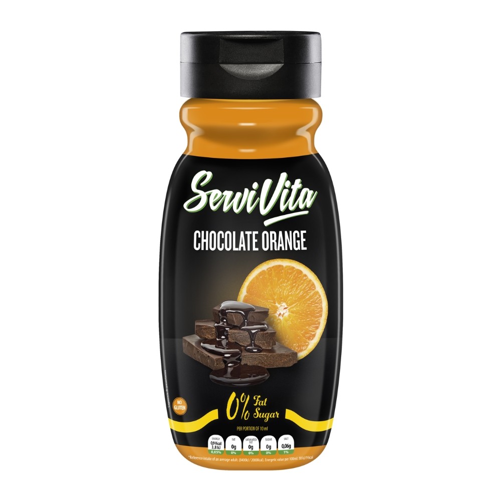 SERVIVITA SALSA DULCE ZERO 320ML CHOCO NARANJA