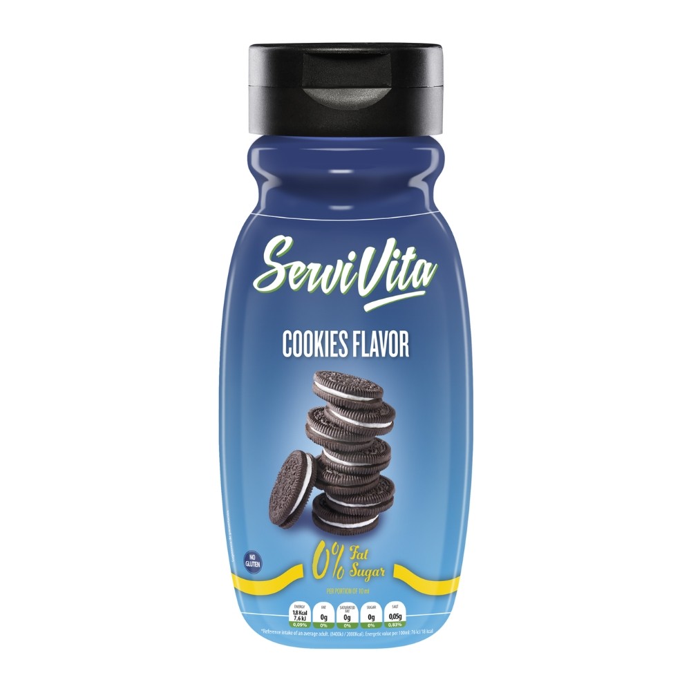SERVIVITA SALSA DULCE ZERO 320ML COOKIES