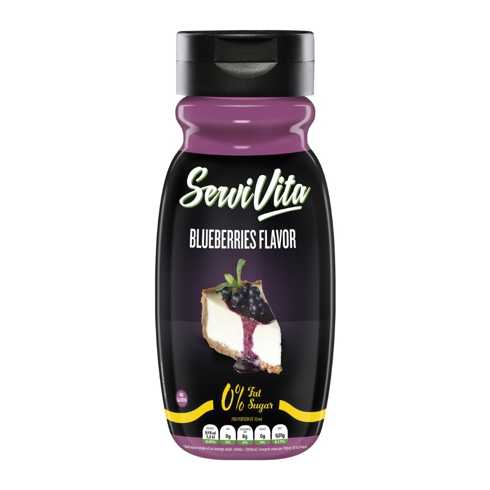 SERVIVITA SALSA DULCE ZERO 320ML BLUEBERRIES