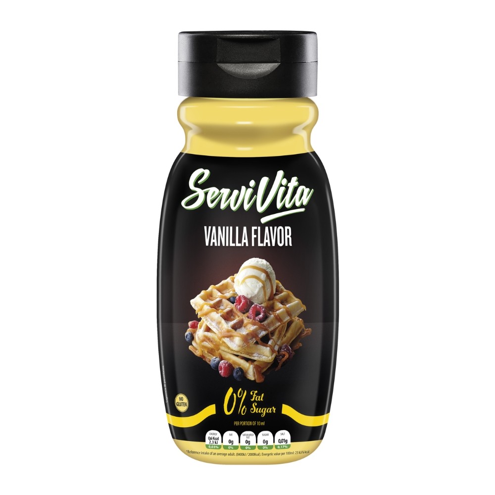 SERVIVITA SALSA DULCE ZERO 320ML VAINILLA