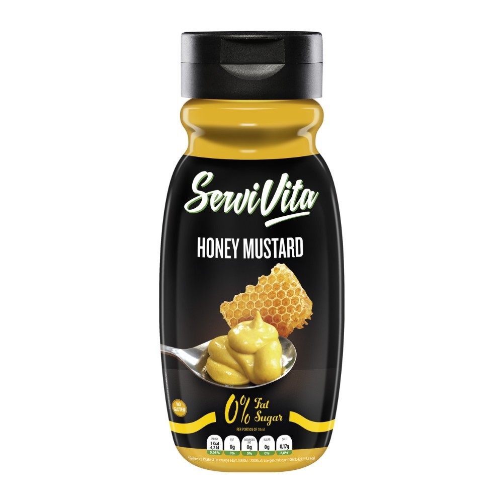 SERVIVITA SALSA ZERO 320ML MIEL MOSTAZA