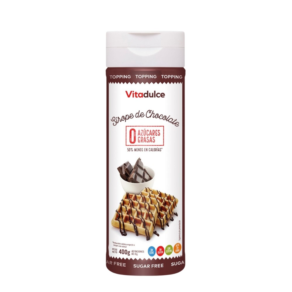 VITADULCE SIROPE 400G SABOR CHOCOLATE