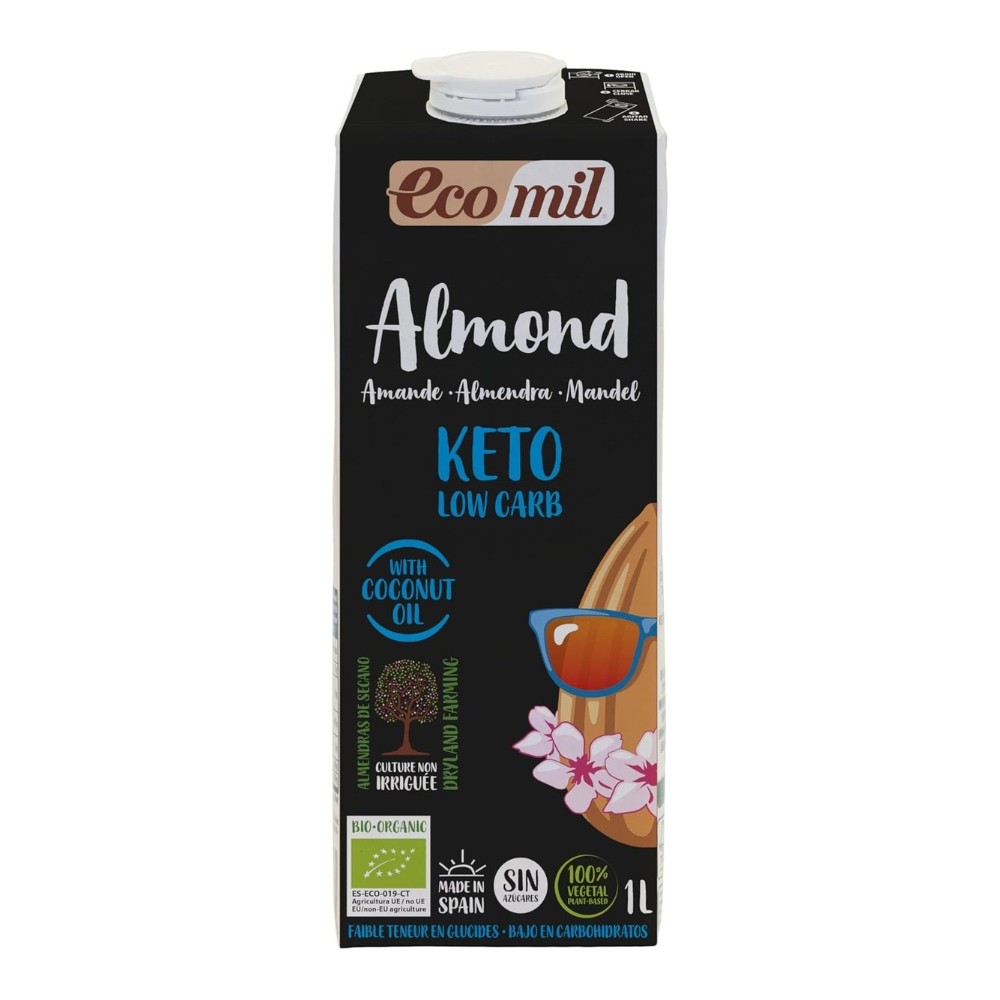 ECOMIL ALMENDRA NATURE KETO Bio 1L