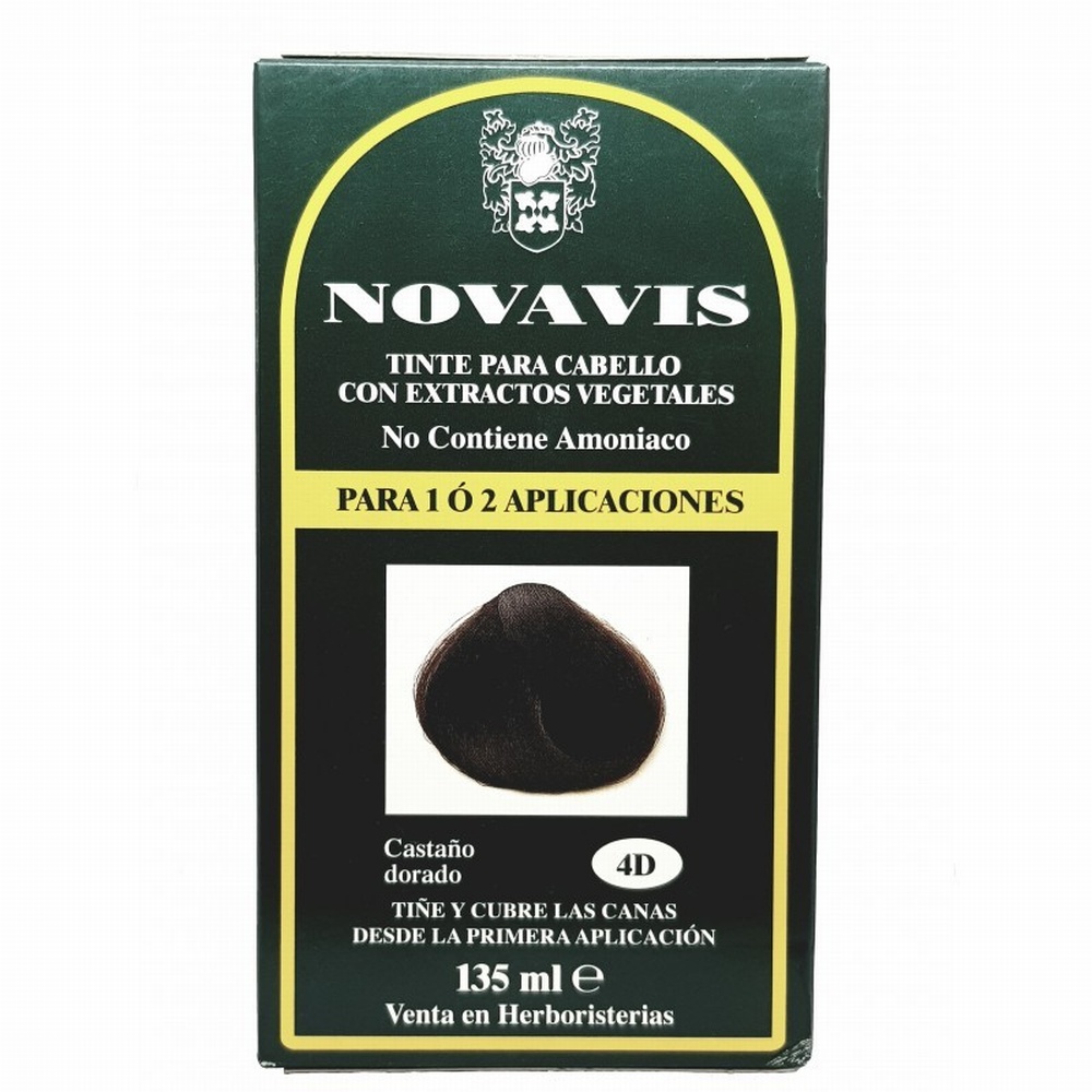 NOVAVIS TINTE NOVA 4D CASTAÑO DORADO