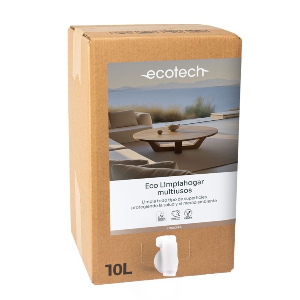 ECOTECH GRANEL 10L LONICERA -LIMPIAHOGAR NEUTRO-