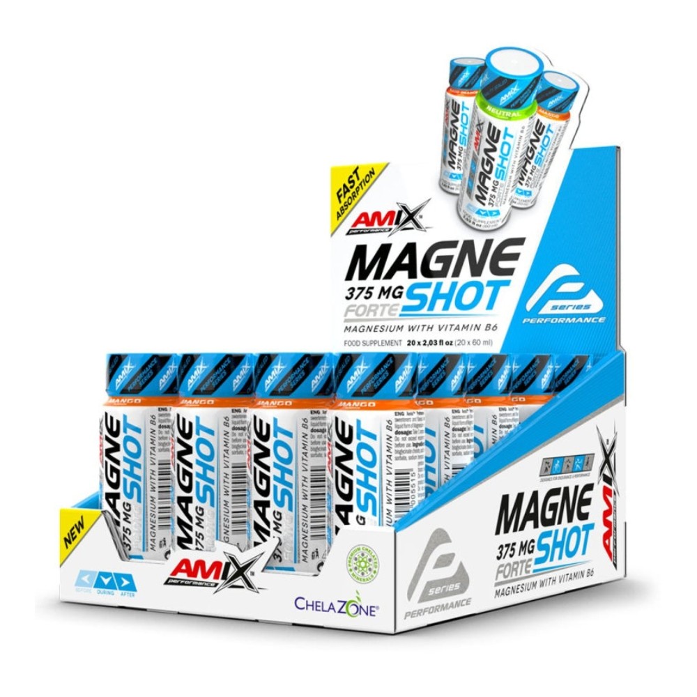 AMIX PERFORMANCE MAGNESHOT FORTE 20X60ML MANGO