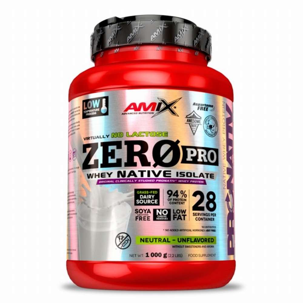 AMIX ZEROPRO PROTEIN 1KG. NATURAL