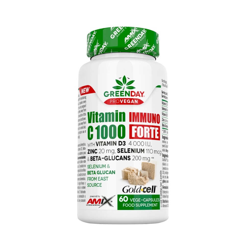 AMIX GREENDAY VITAMINA C 1000 INMUNO FORTE 60VCAP