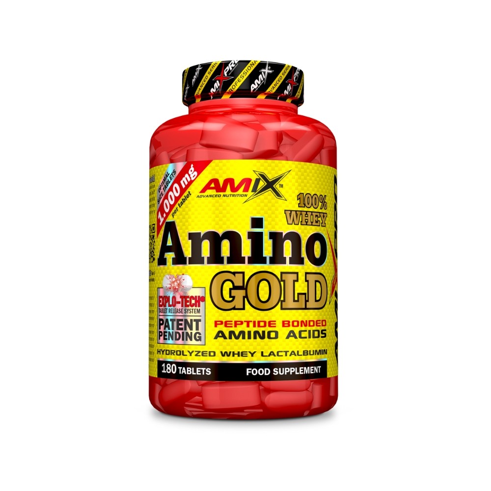 AMIX PRO WHEY AMINO GOLD 180TAB.