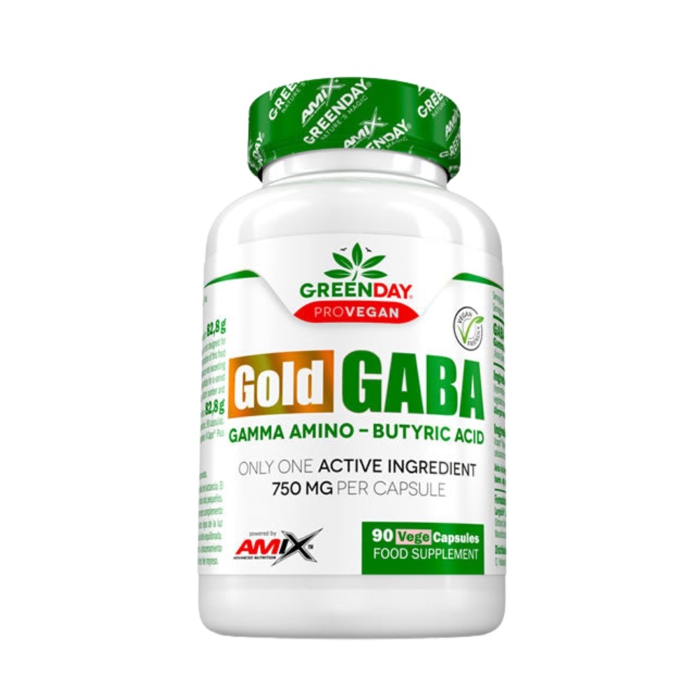 AMIX GREENDAY GOLD GABA 750MG 90CAP