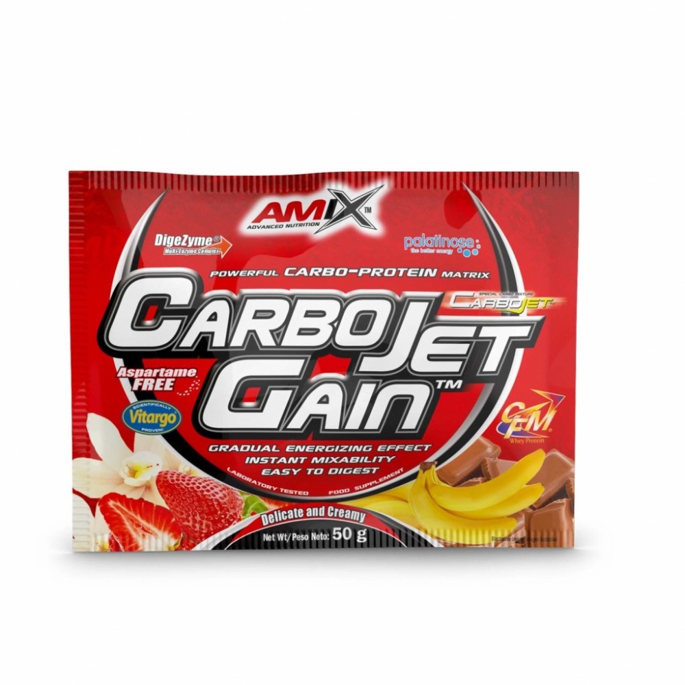 AMIX UNIDOSIS CARBOJET GAIN 50GR. PLATANO