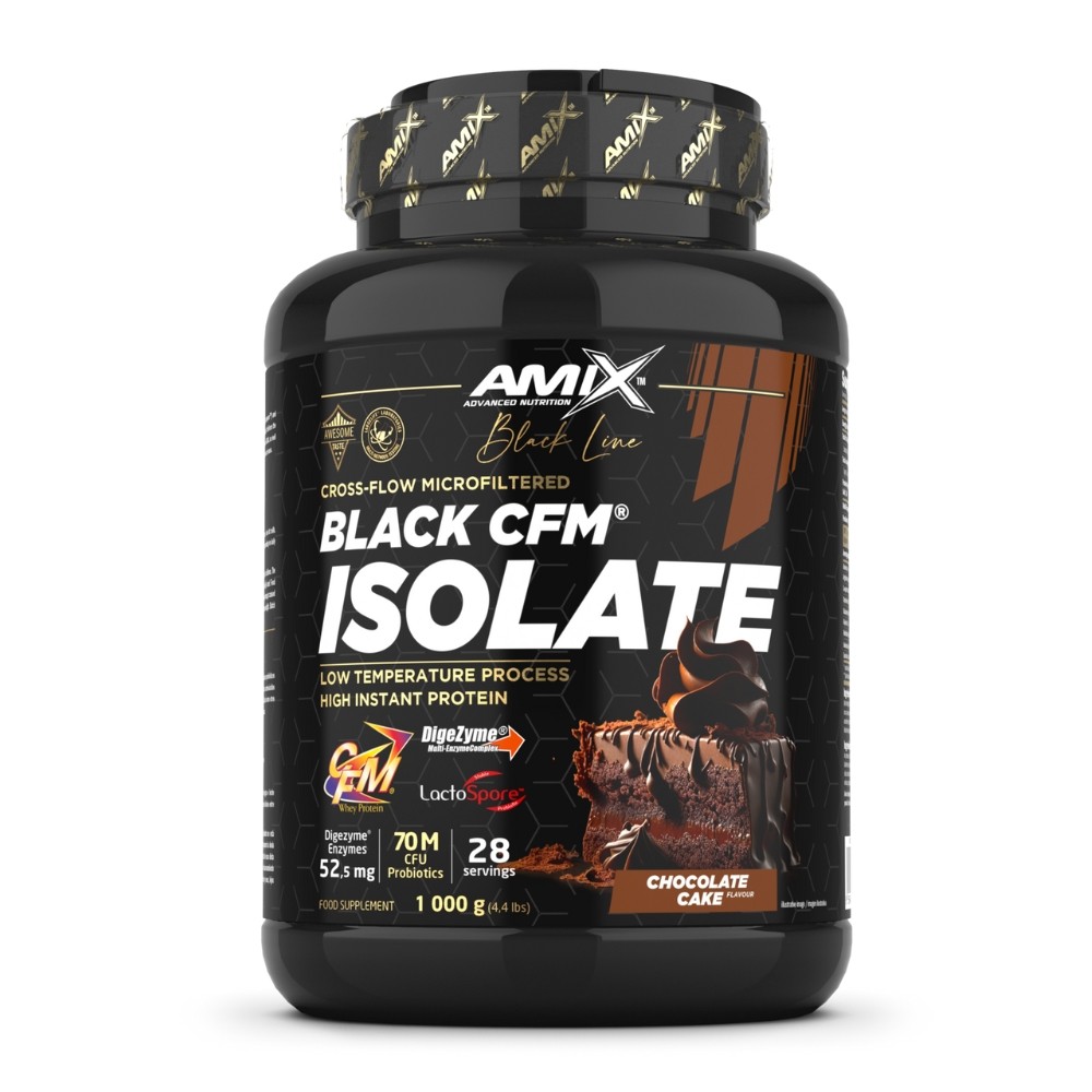 AMIX BLACK CFM ISOLATE 1KG TARTA DE CHOCOLATE