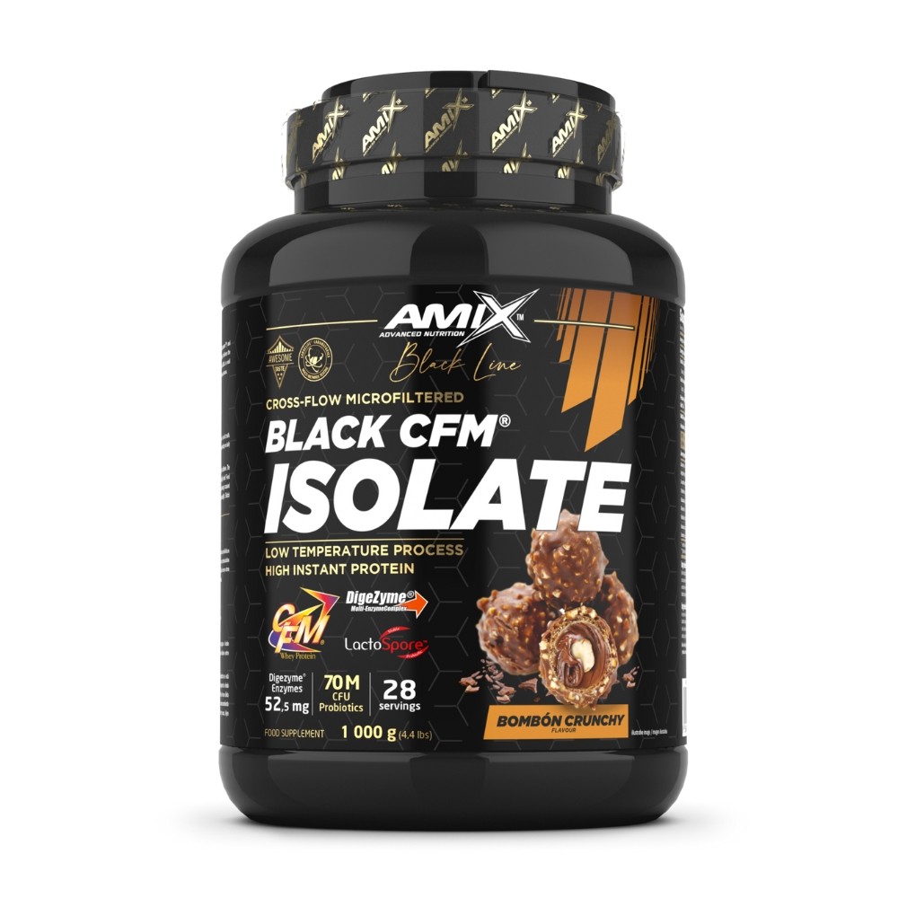 AMIX BLACK CFM ISOLATE 1KG BOMBON CRUJIENTE