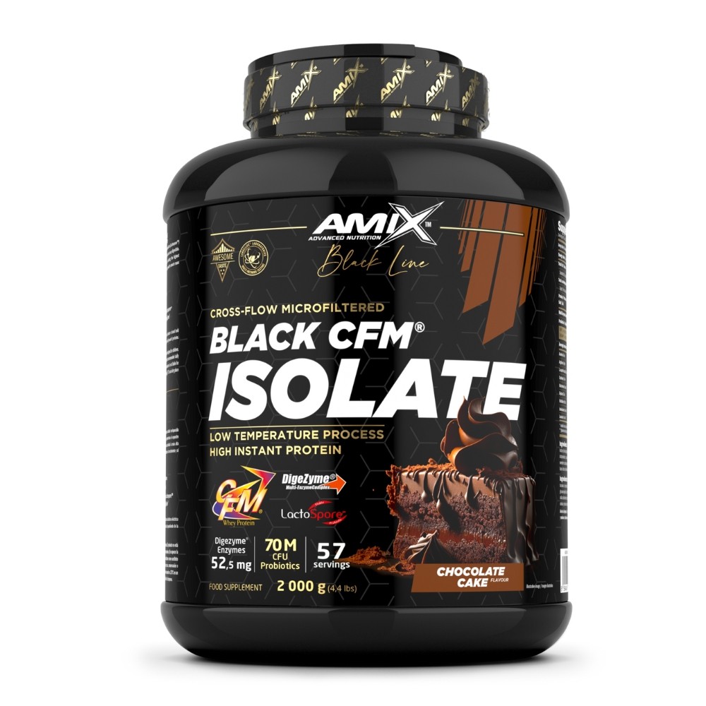 AMIX BLACK CFM ISOLATE 2KG TARTA DE CHOCOLATE