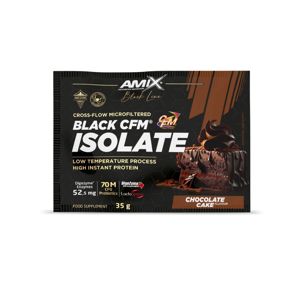 AMIX UNIDOSIS BLACK CFM ISO.35GR. TARTA CHOCOLATE