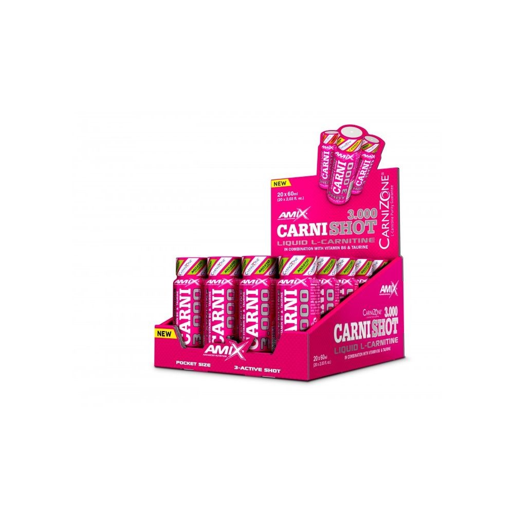 AMIX CARNISHOT 3000 20X60 ML MANGO